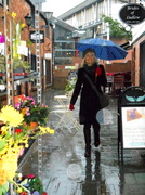 18th Jan 2014 - Shopping in the rain.....