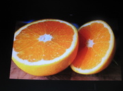 20th Jan 2014 - My breakfast orange.