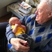 Great Grampa meets Baby Carter by dora