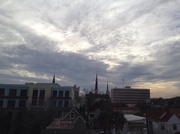 26th Jan 2014 - Skies over downtown Charleston