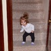 Trying to sneak up the stairs by mdoelger