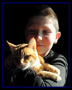 24th Jan 2014 - A cat and his boy!