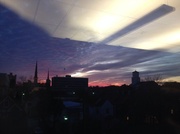 25th Jan 2014 - Interior view sunset,  downtown Charleston
