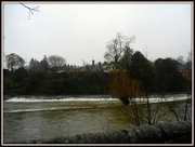24th Jan 2014 - The horseshoe weir at Ludlow on the river Teme... 