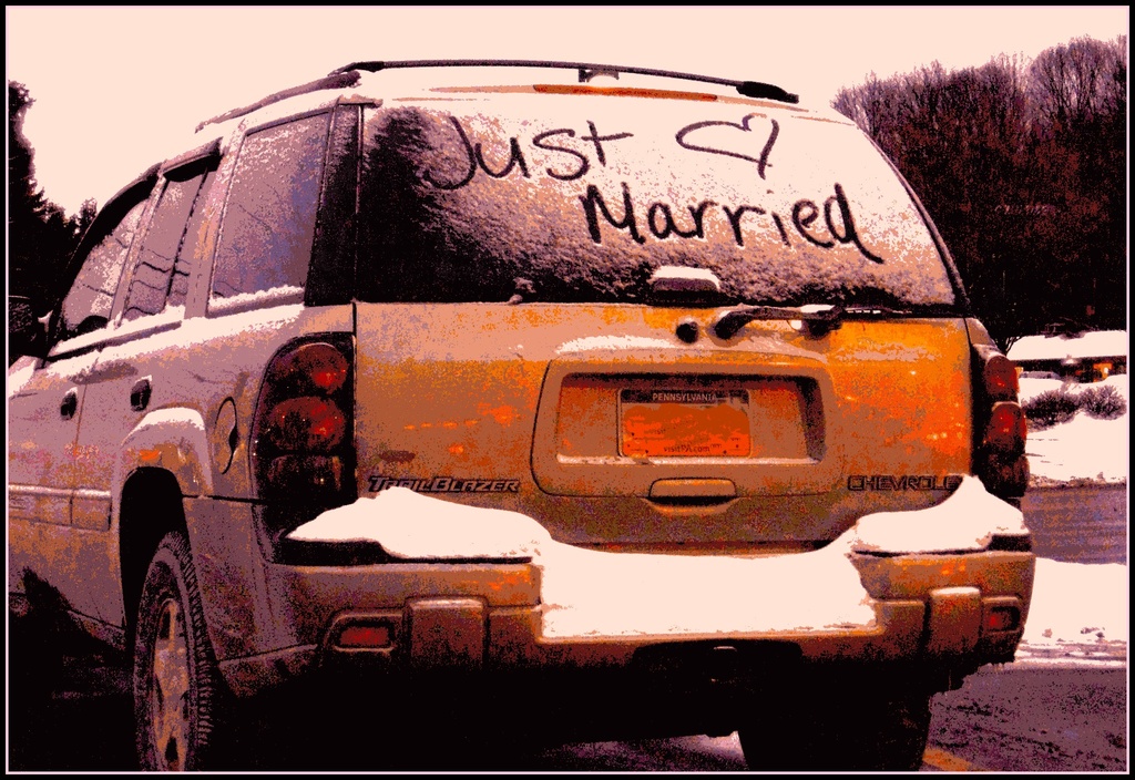 Just Married by olivetreeann