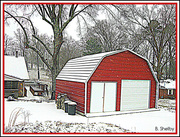 25th Jan 2014 - Red Shed
