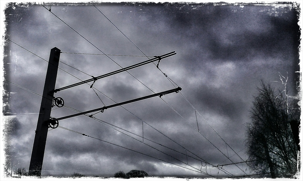 The Tram Wires of Basford by phil_howcroft