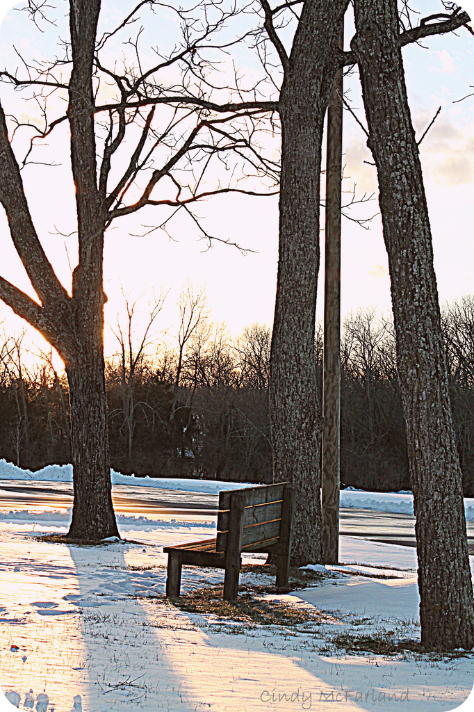 Come, sit, and watch the sunset by cindymc