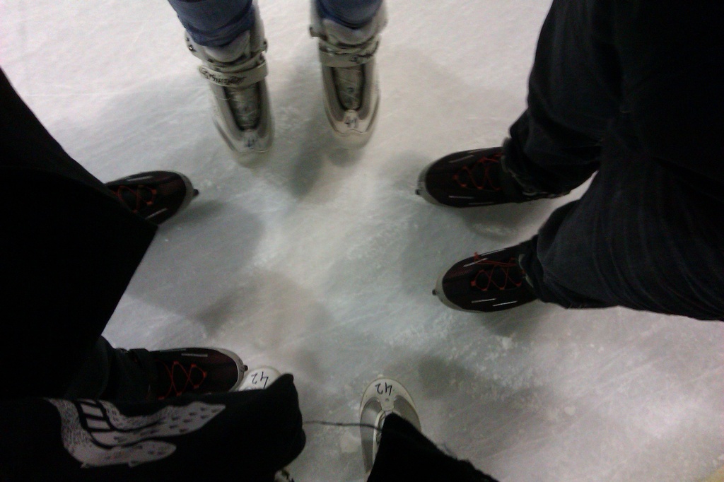 ice-skating by nami