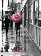 2nd Oct 2014 - Bringing colour to London's rainy greyness