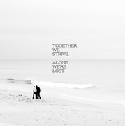 31st Jan 2014 - Together we strive.... Alone we're lost