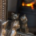 Cats by the log-burning fire..... by shepherdmanswife
