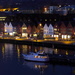  The Bryggen at Night-time by judithdeacon