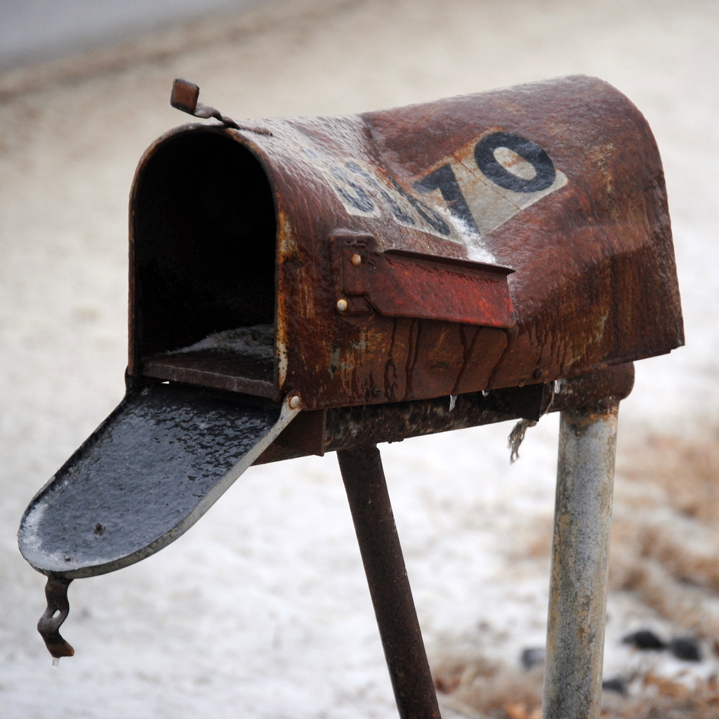 Mundane Mailbox by genealogygenie