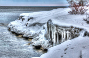 3rd Feb 2014 - Frozen Shoreline