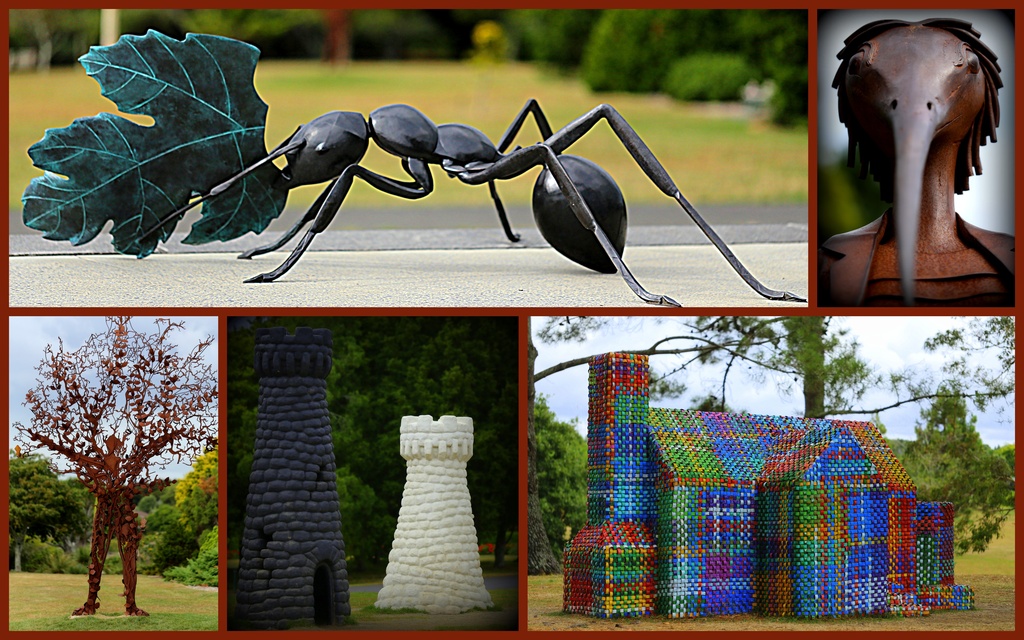 Auckland Botanic Garden sculptures by dide