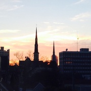 5th Feb 2014 - Downtown Charleston sunset