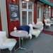  Outdoor cafe in -10C by judithdeacon