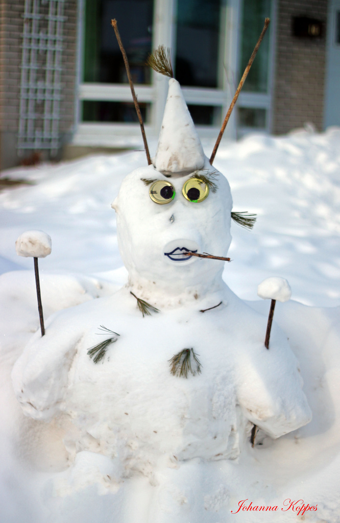 Snow Man by hellie