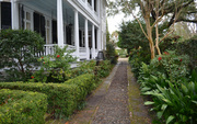 4th Feb 2014 - Charleston porch and garden in winter