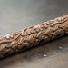 Carved  recorder type instrument from India by gardencat