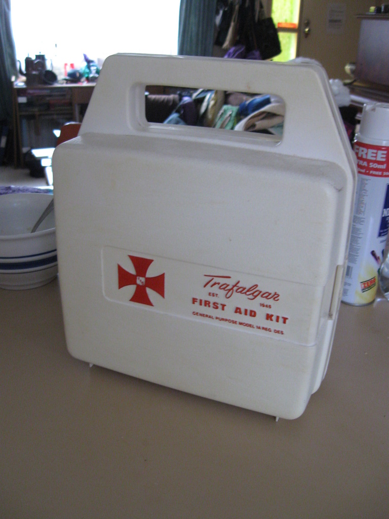 Vintage First Aid Kit by mozette