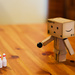 Danbo is playing bowling by elisasaeter