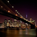 Brooklyn Bridge to Manhattan by taffy