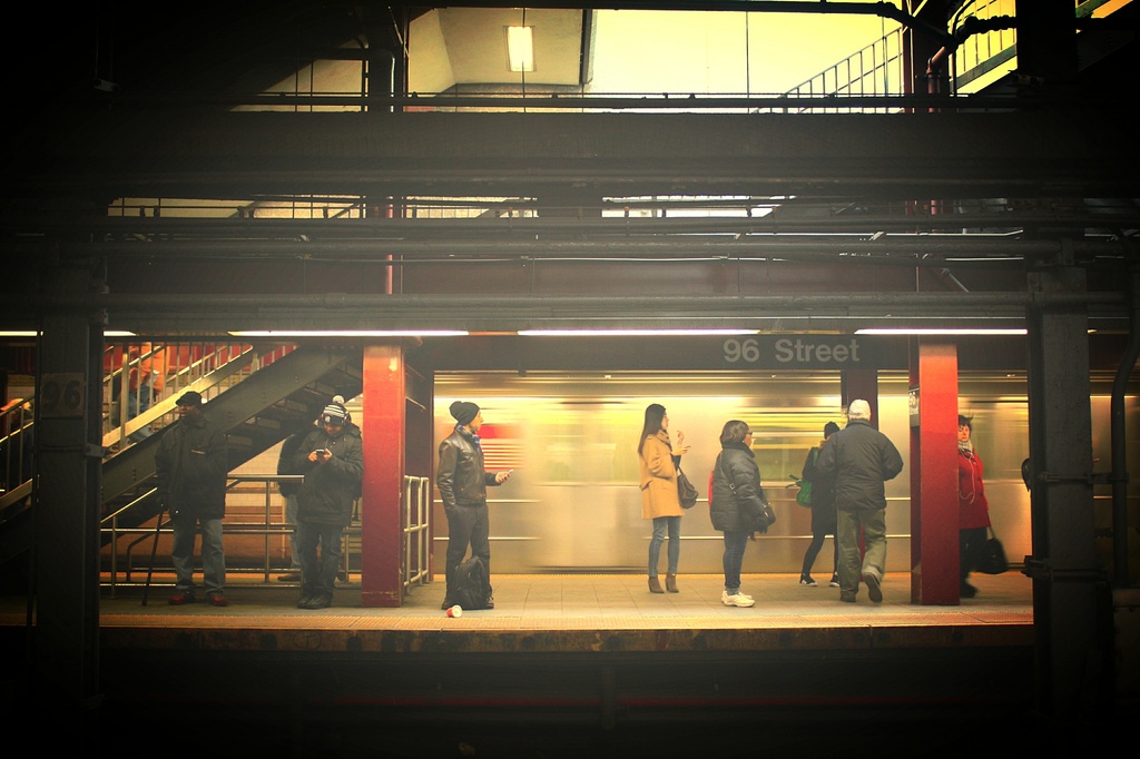 96th Street - 1 Train Downtown by fauxtography365