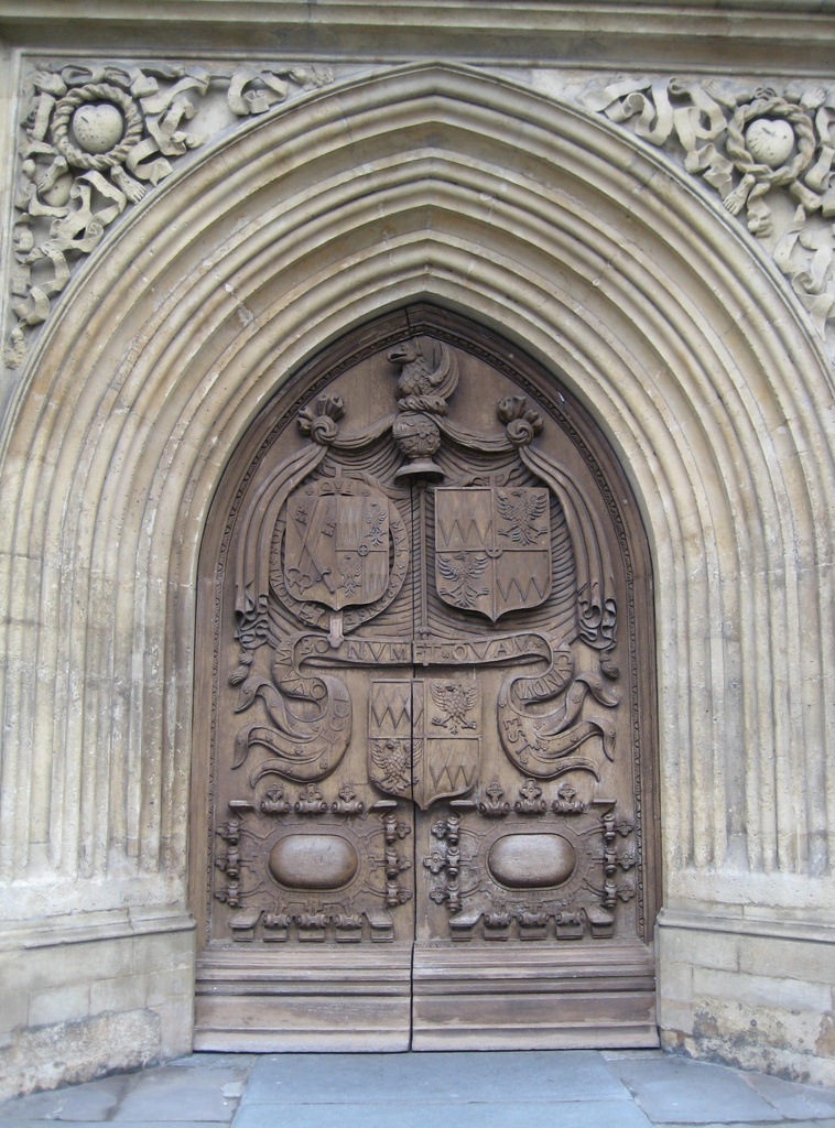  Door into Bath Abbey by susiemc