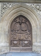 12th Feb 2014 -  Door into Bath Abbey