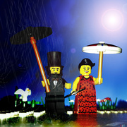 11th Feb 2014 - Umbrella and Sunshine