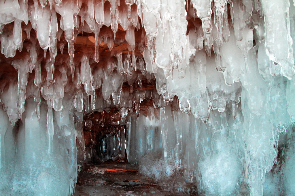 Inside an Ice Cave by tosee