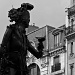 Lines & the statue by parisouailleurs