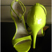 Lime green footwhear by kerenmcsweeney
