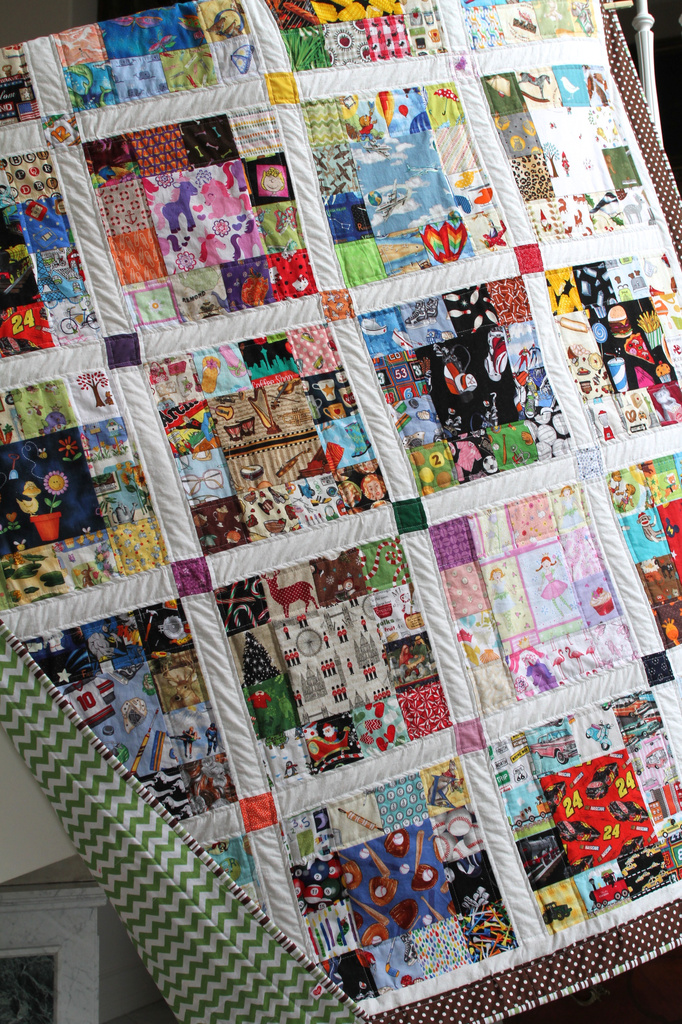 "I Spy" Quilt (#1) Finished by whiteswan