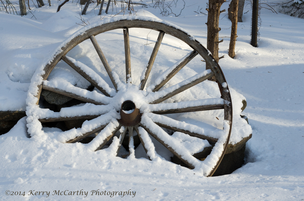 Snowy wheel by mccarth1