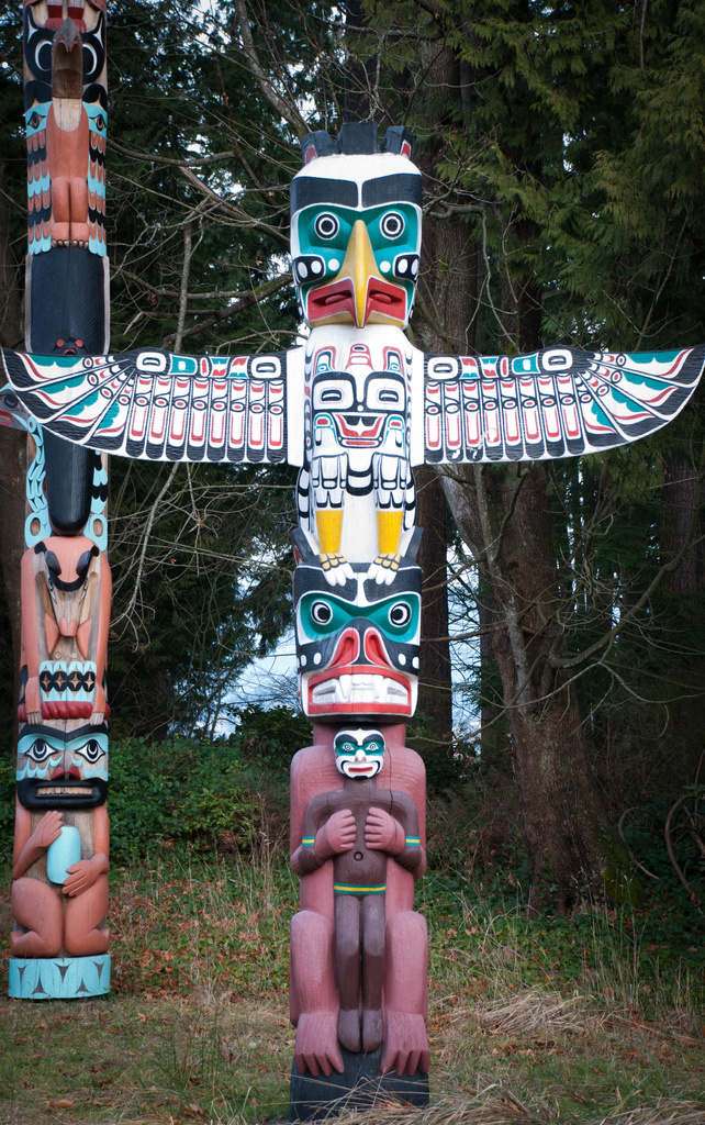 Totem poles by tracybeautychick