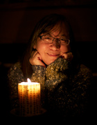 12th Feb 2014 - Portrait of a Friend in Candlelight