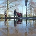 walking by the river but reflected in a puddle by quietpurplehaze