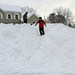We officially have a mountain of snow! by homeschoolmom
