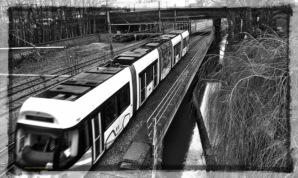 Basford Trams in Mono by phil_howcroft