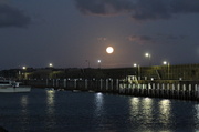 16th Feb 2014 - Moonrise over Breakwater