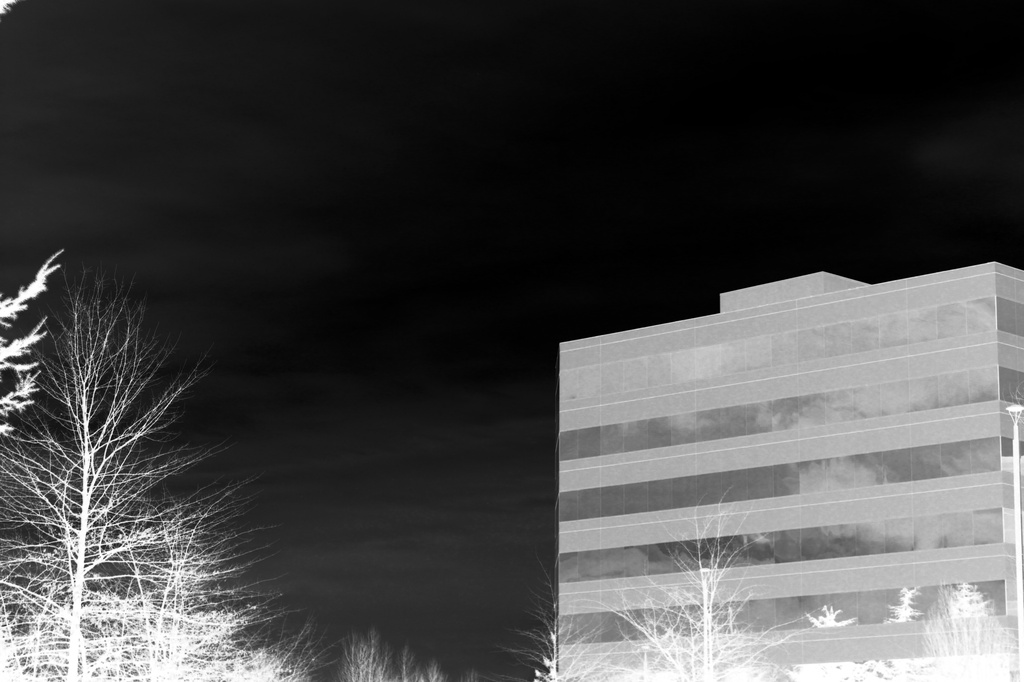 Black and White Building by nanderson