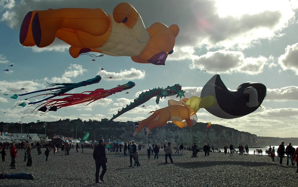 Kite Festival Dieppe by parisouailleurs