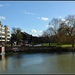Blue skies over the Cam by rosiekind