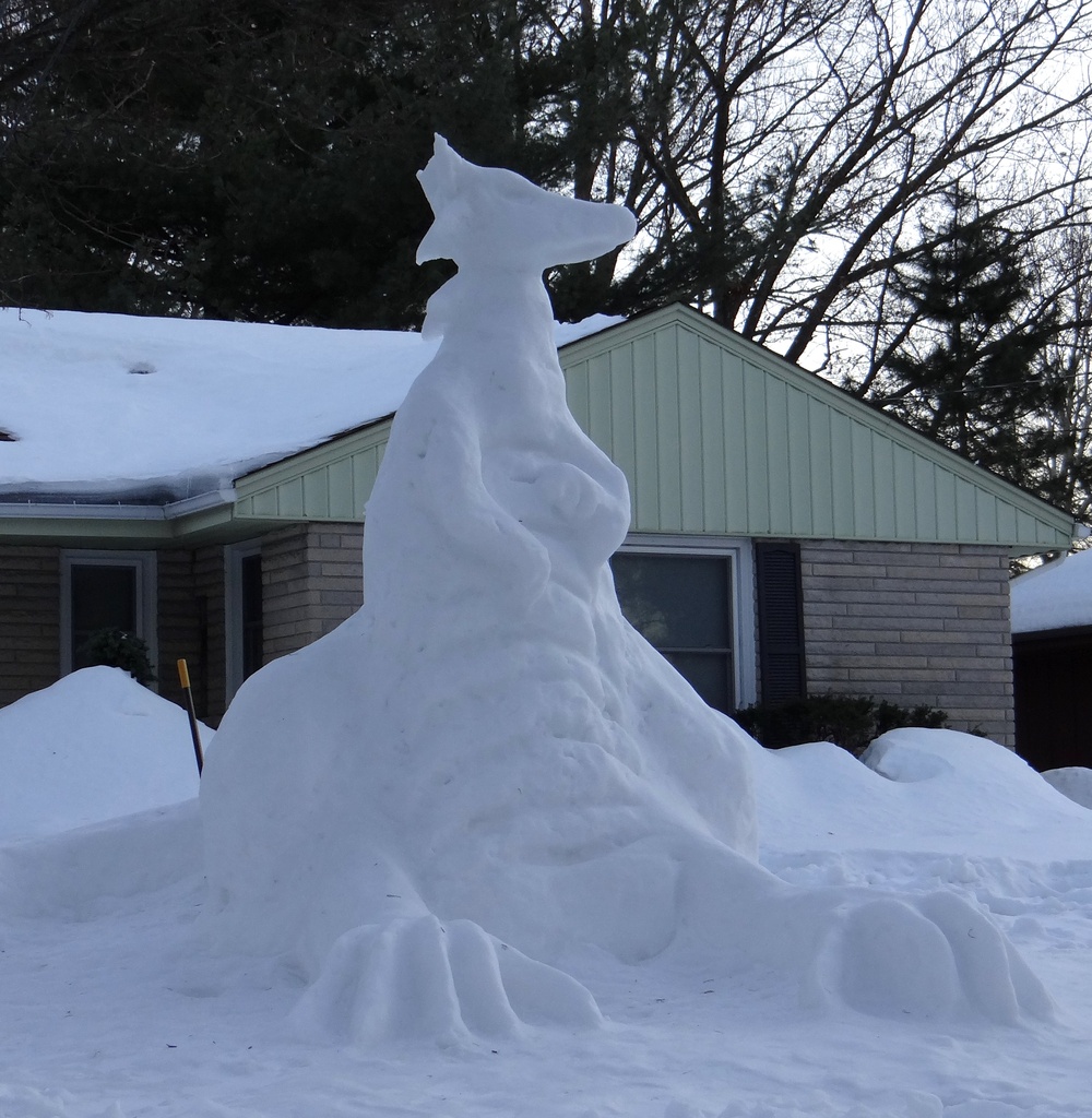 Snow Dragon by annepann