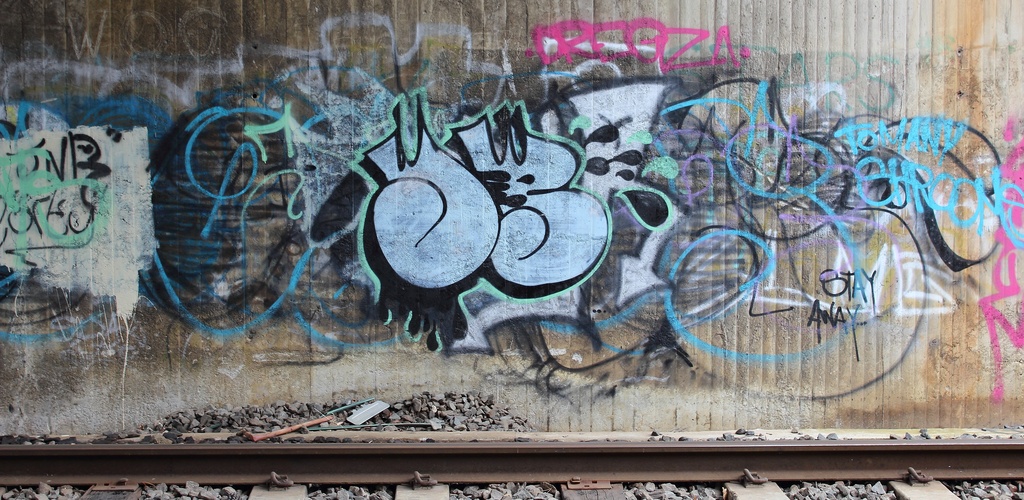 "Graffiti Wall"... by tellefella
