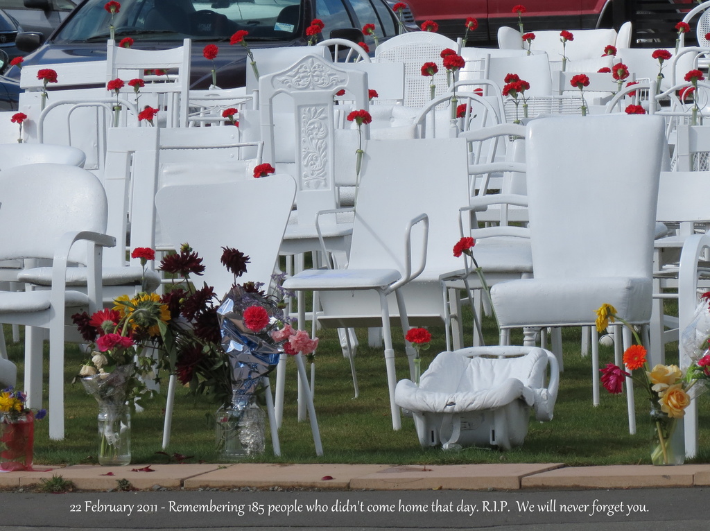 185 white chairs by kiwiflora