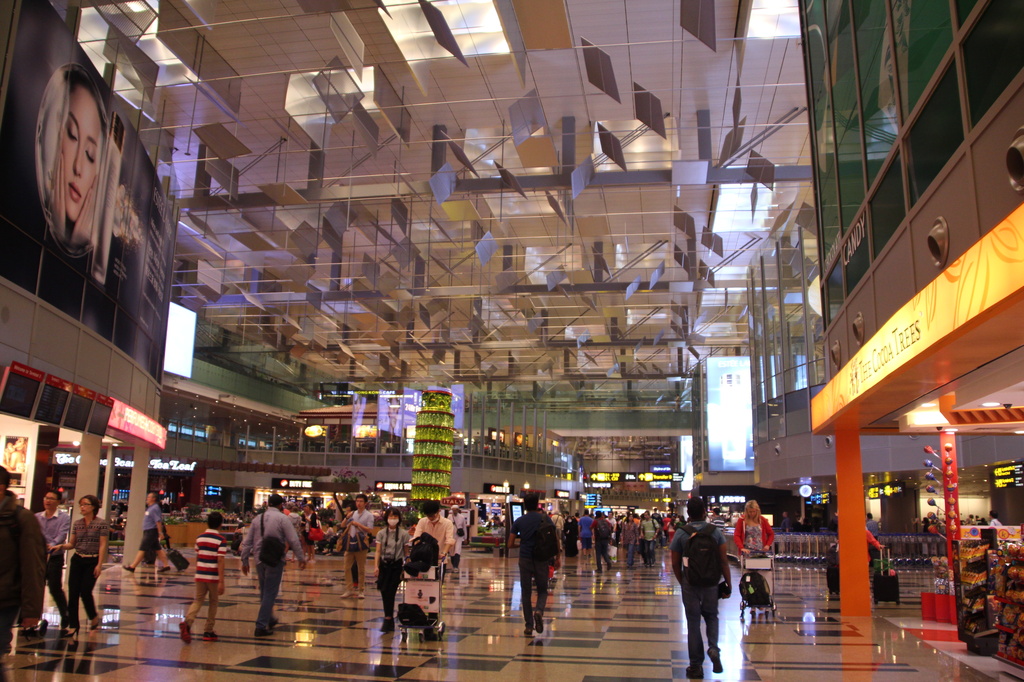 Singapore airport by busylady
